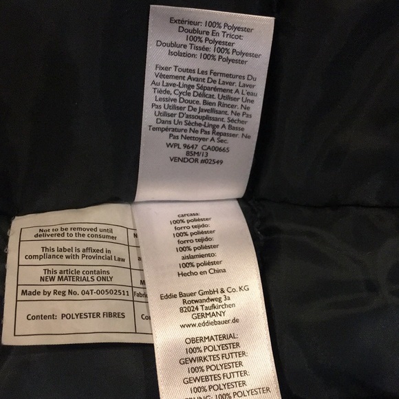 Eddie Bauer Men’s coat with removable hood - Picture 6 of 10